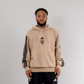 Sudadera adulto con capucha Sevilla FC 25/26 beige